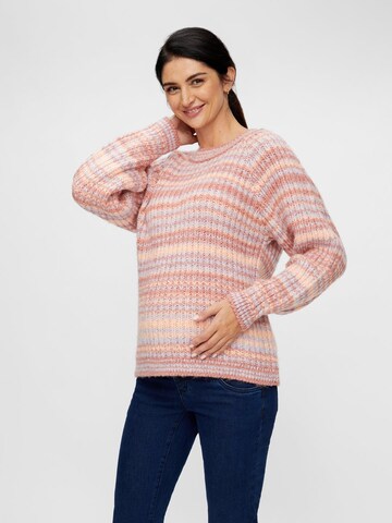 MAMALICIOUS Pullover 'MLEVY' in Orange: predná strana