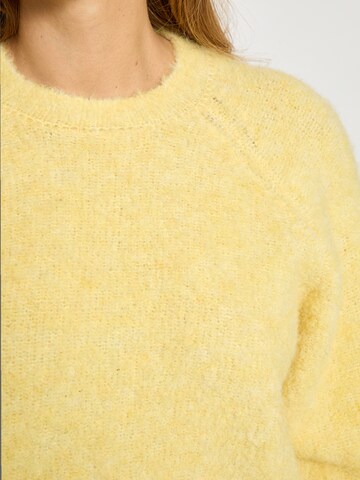 Peppercorn Trui 'Melody' in Geel