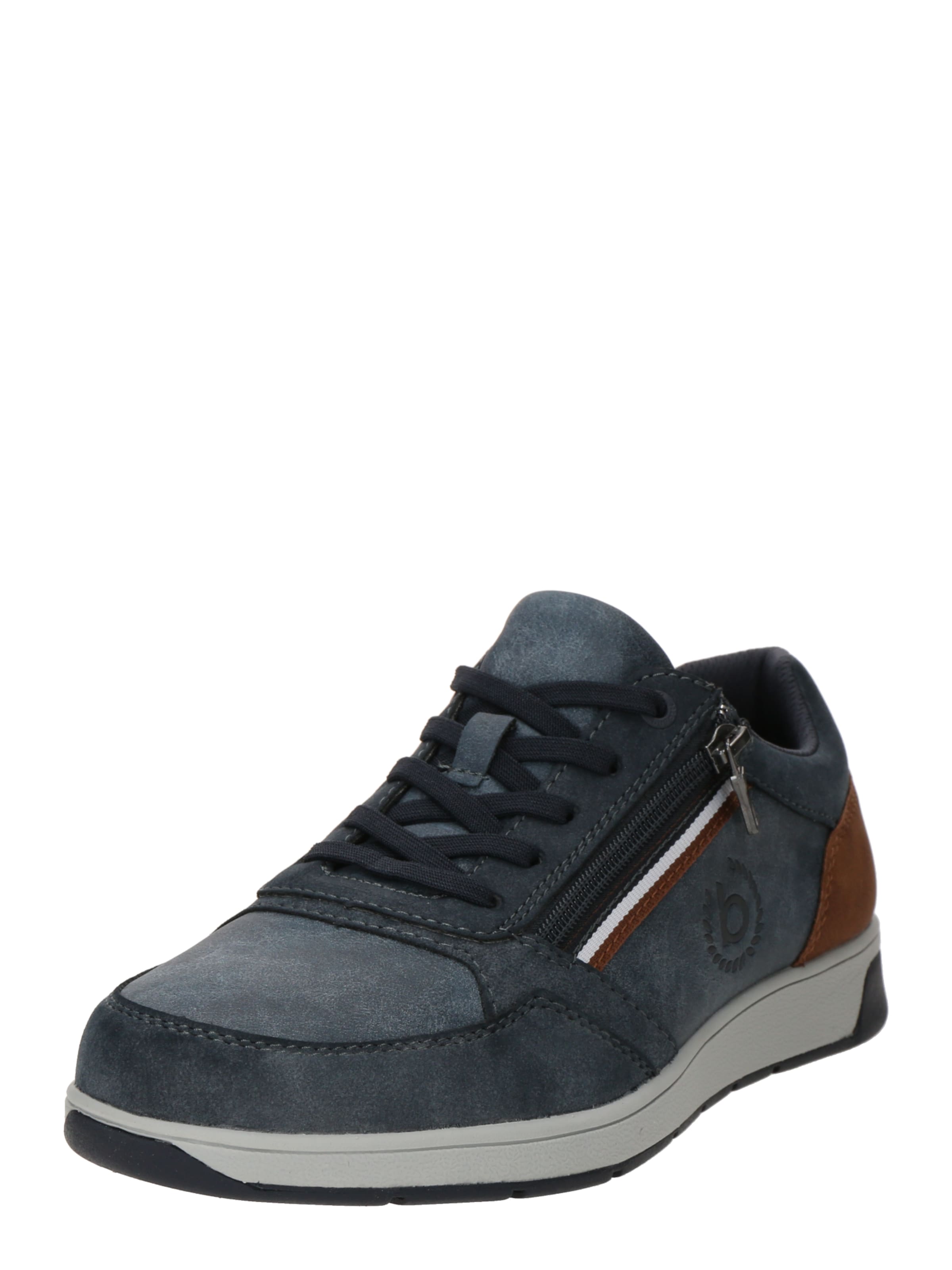 bugatti Platform trainers 'Arriba' in Blue: front