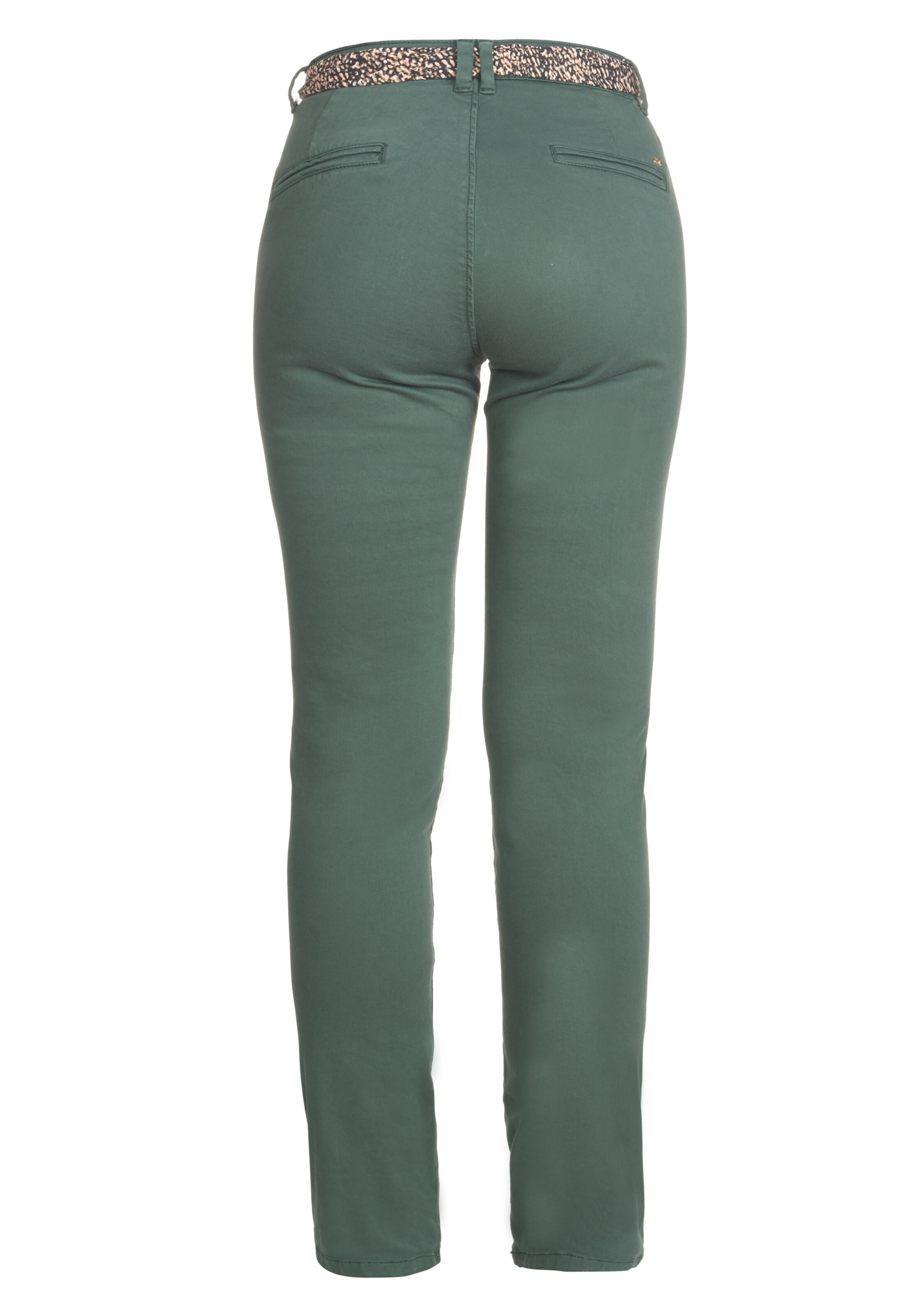Coupe slim Pantalon chino 'DYLI 4' Le Temps Des Cerises en vert
