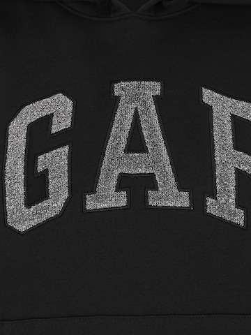 Gap Petite - Sweatshirt 'HERITAGE' em preto