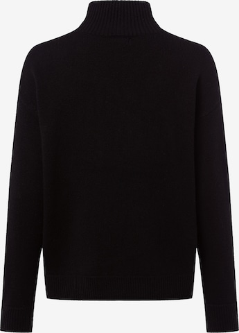 Pull-over Marie Lund en noir : devant