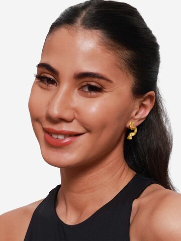 Heideman Earrings 'Anna' in Gold: front