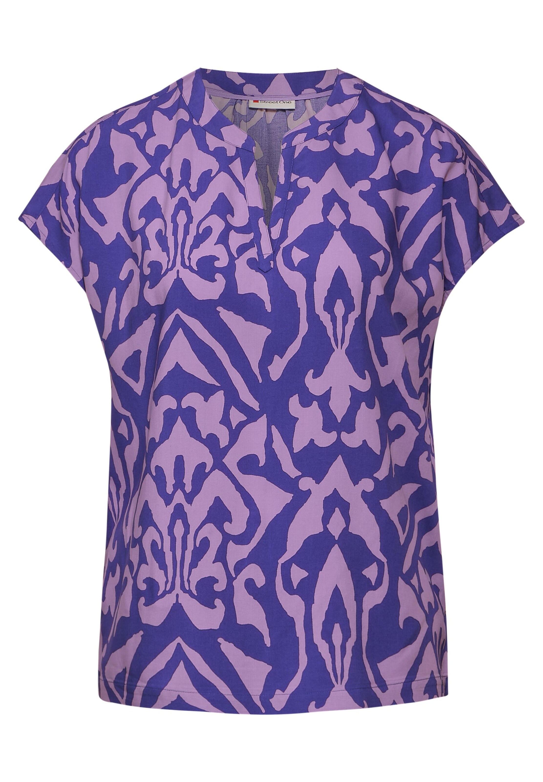 STREET ONE Shirt in Purple: front