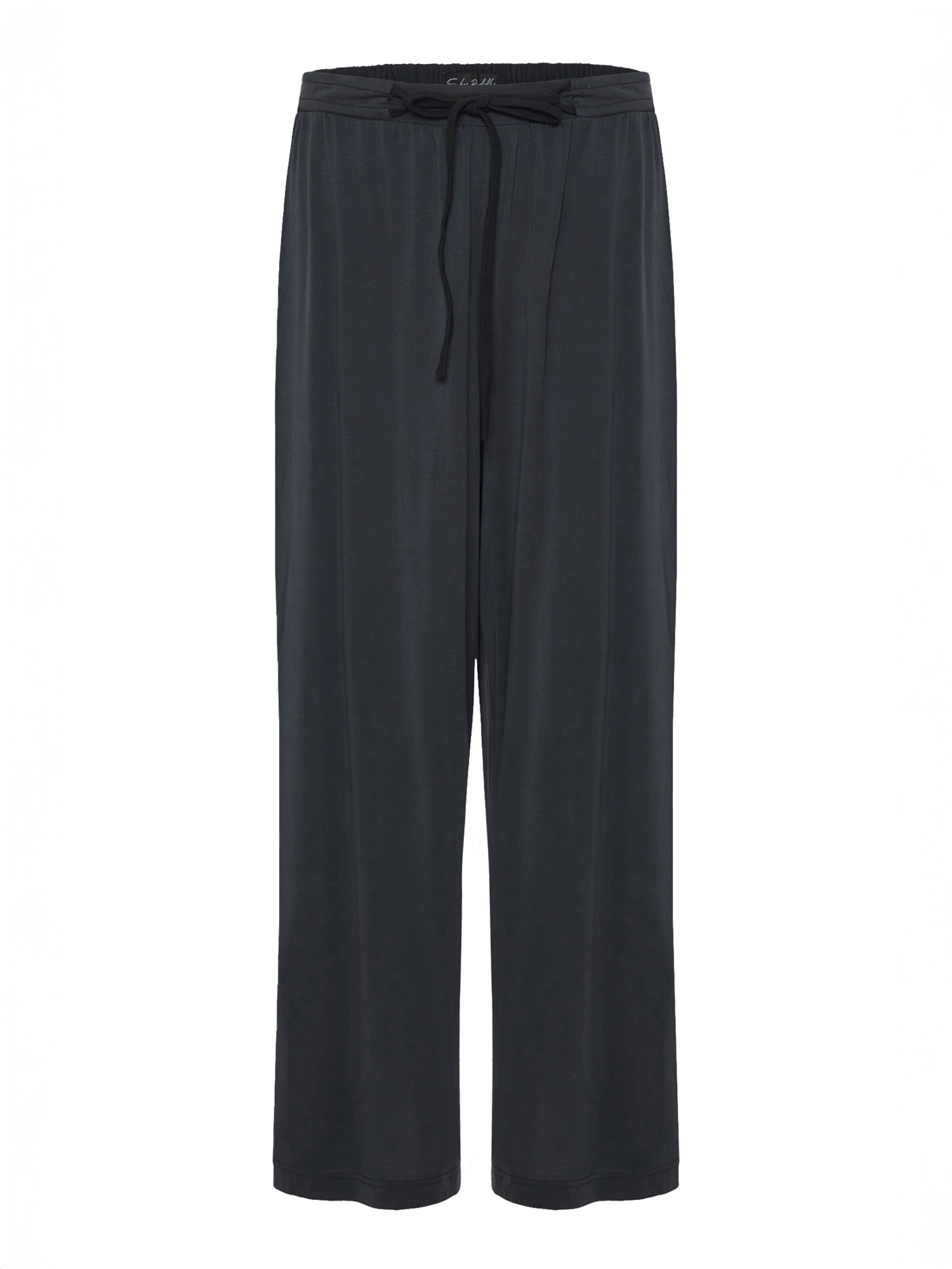 Funky Buddha Loosefit Παντελόνι σε μαύρο: μπροστά