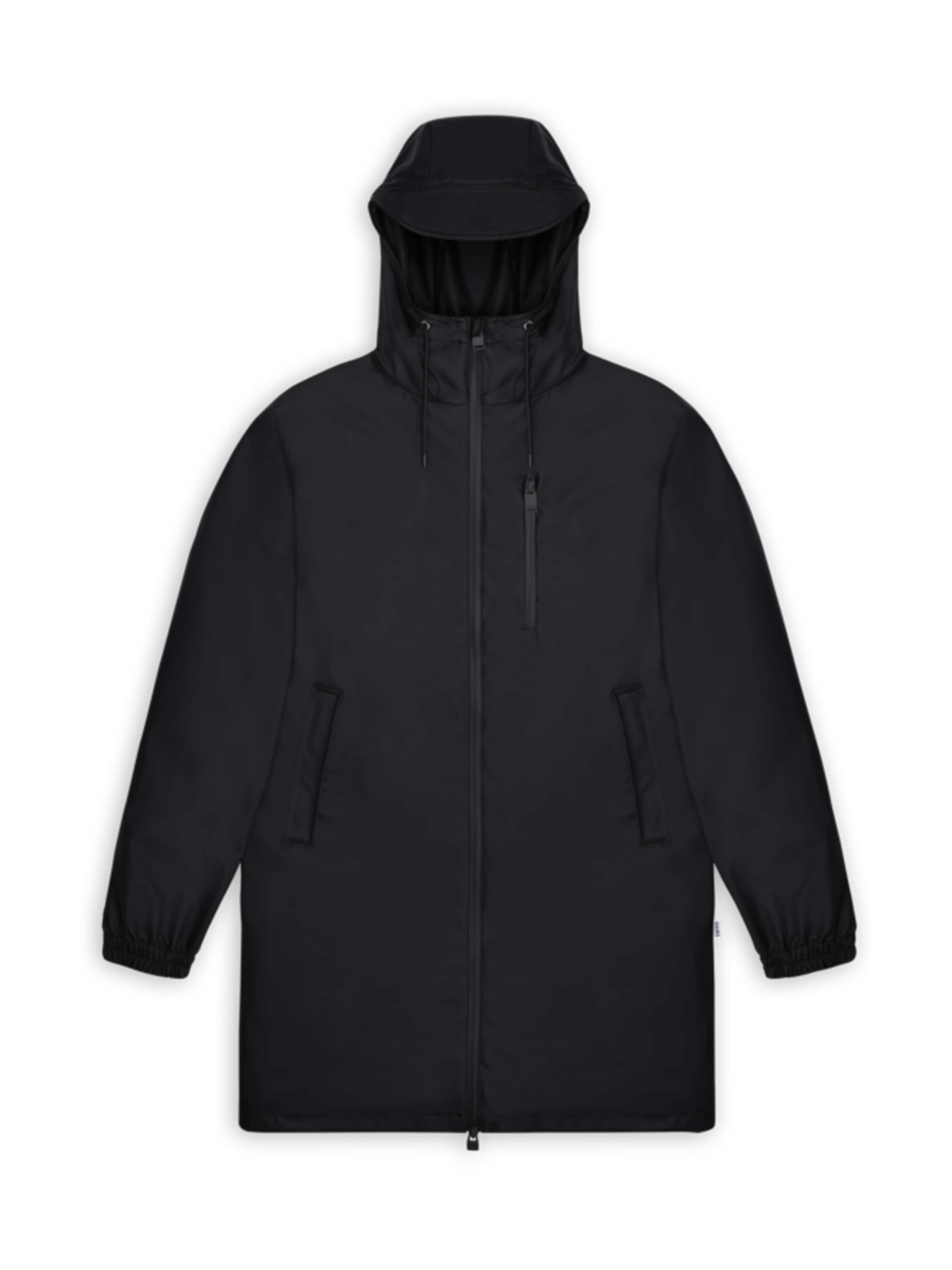 RAINS Performance Jacket 'Storm Breaker' in Black: front