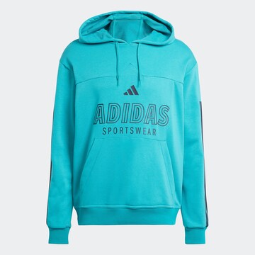 ADIDAS SPORTSWEAR Athletic Sweatshirt 'Tiro' in Blue