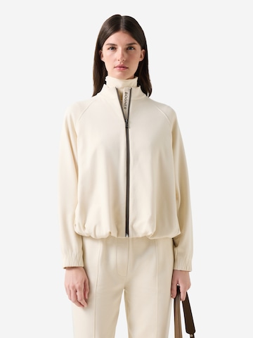 BOGNER Sweatjacke 'Maditha' in Weiß: Vorderseite