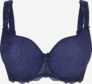 Reggiseno di LingaDore in blu: frontale