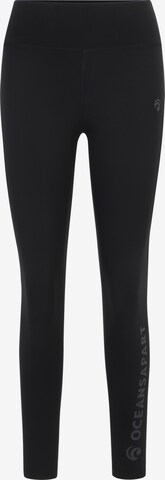 OCEANSAPART - Leggings 'Beauty' em preto: frente