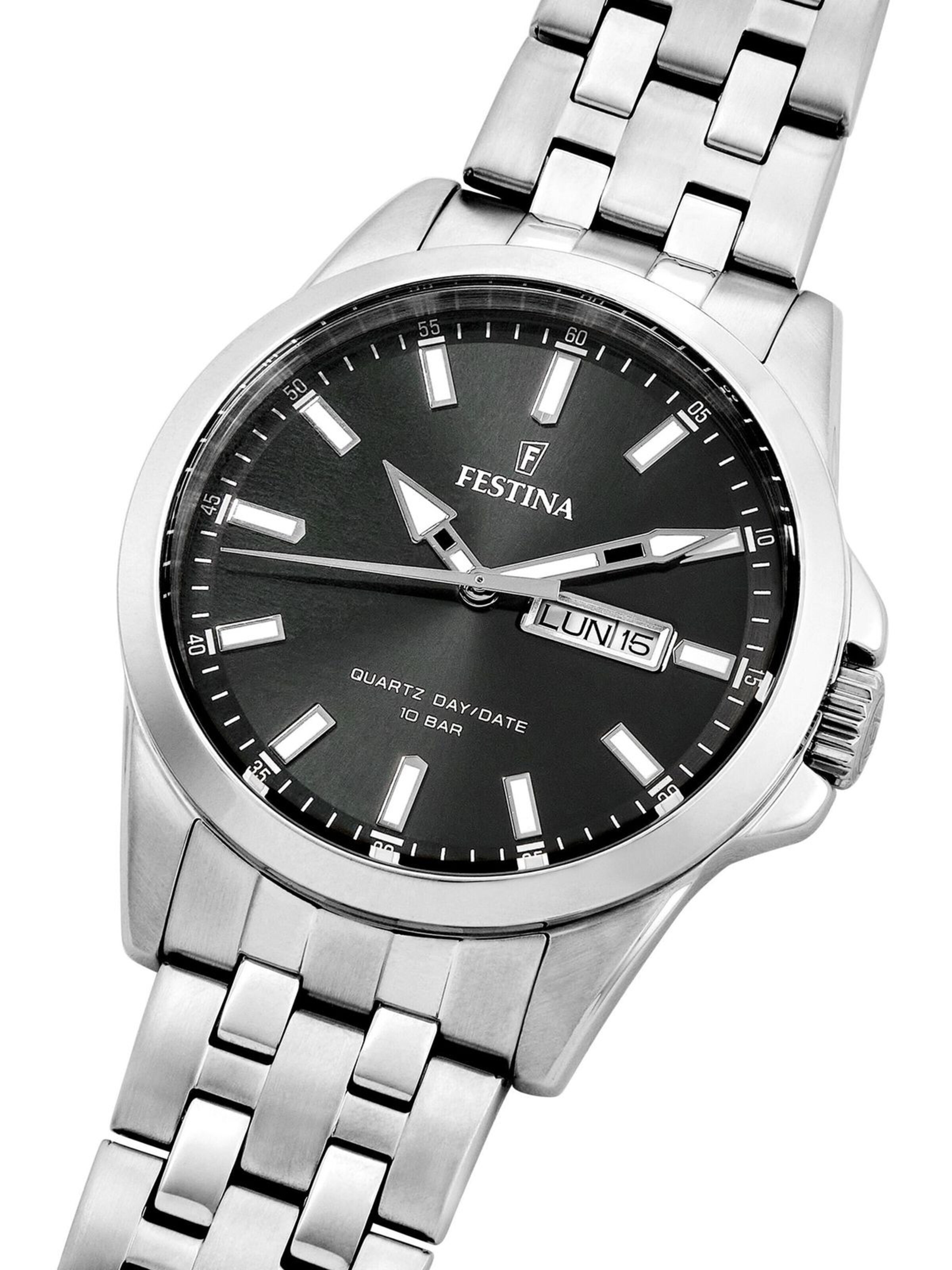 Montre à affichage analogique 'Date watch ACERO CLASICO' FESTINA en noir