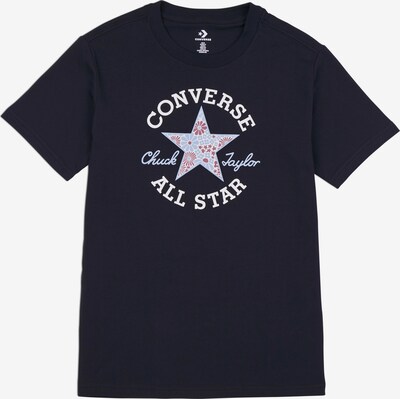 CONVERSE Shirt in Light blue / Dusky pink / Black / White, Item view