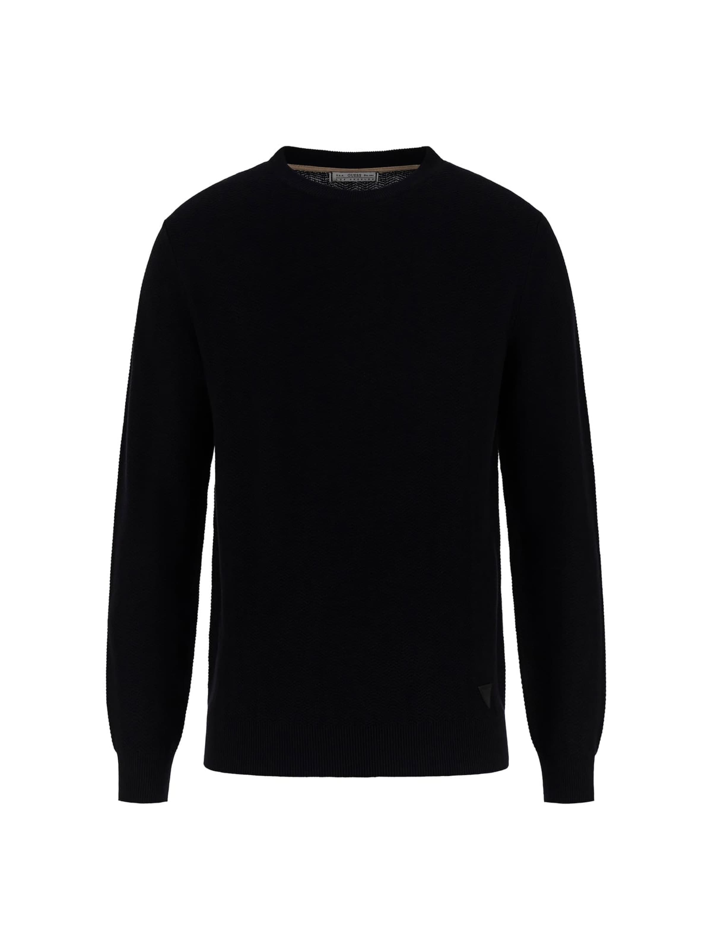 GUESS Pullover in Schwarz: Vorderseite