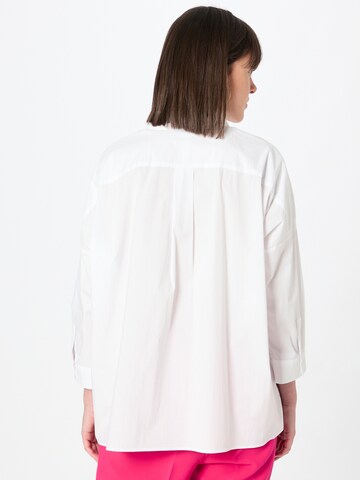 TAIFUN Blouse in White