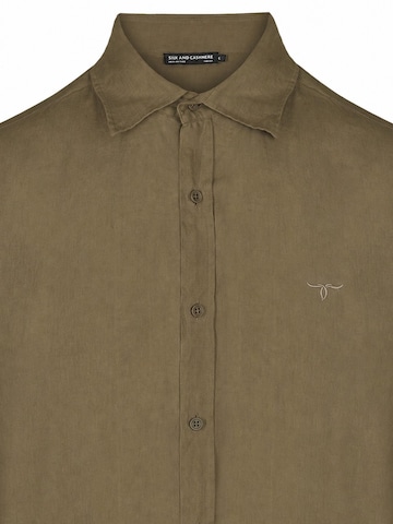 SILK & CASHMERE Shirt in Green