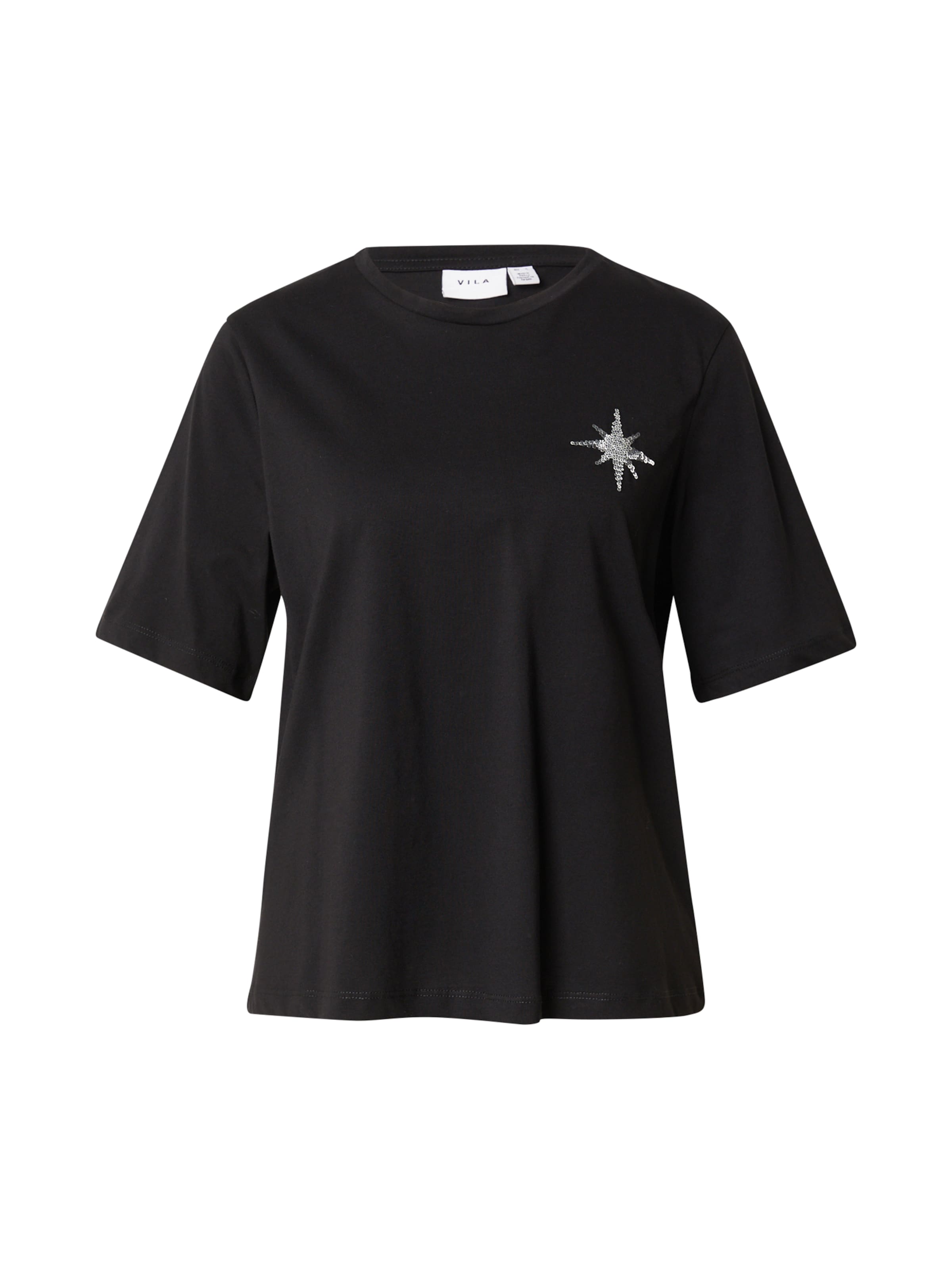 VILA Shirt in Black: front