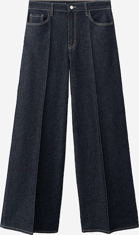 MANGOWide Leg/ Široke nogavice Traperice 'ELISE' - plava boja: prednji dio