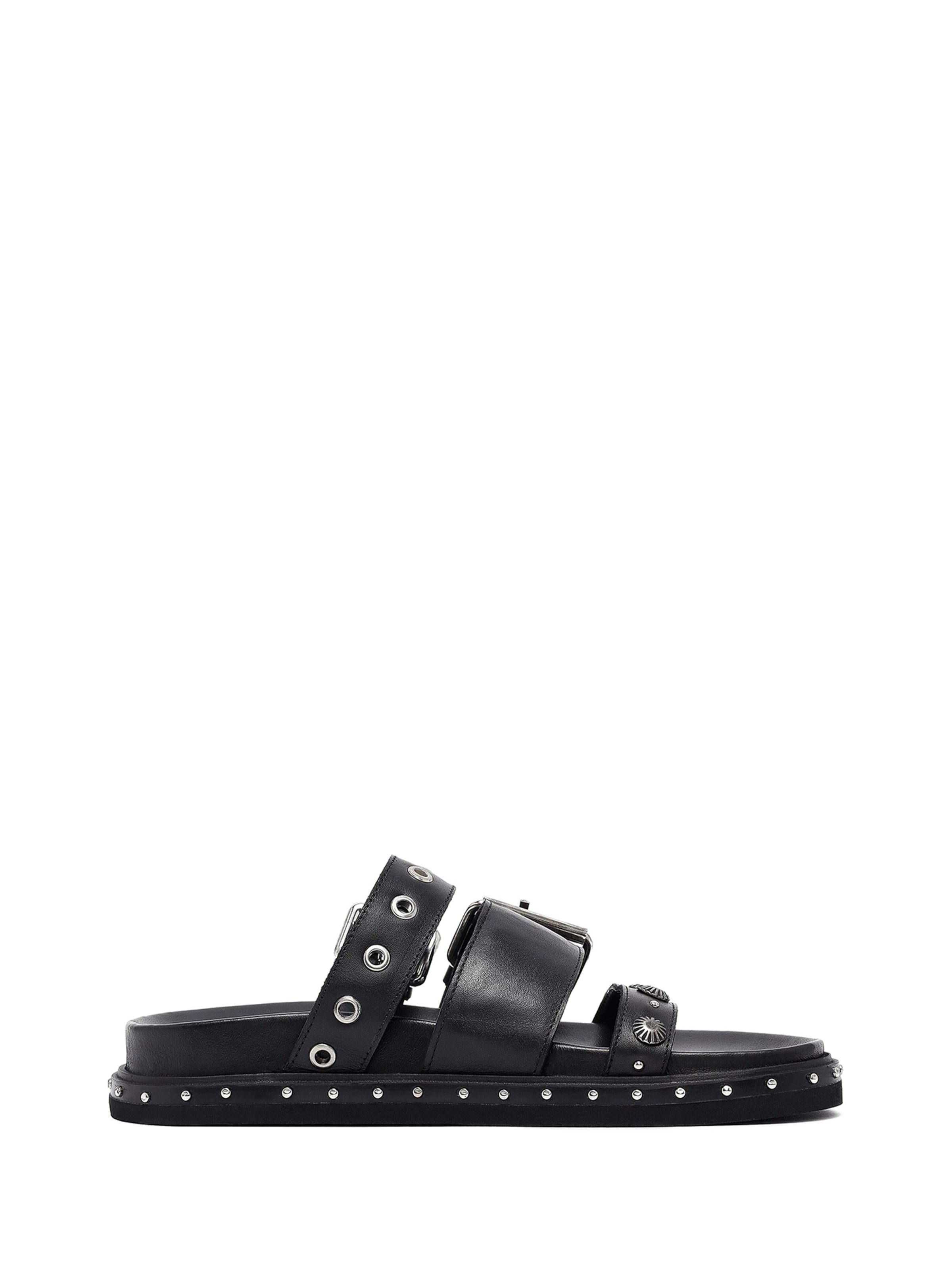 Derimod - Zapatos abiertos en negro