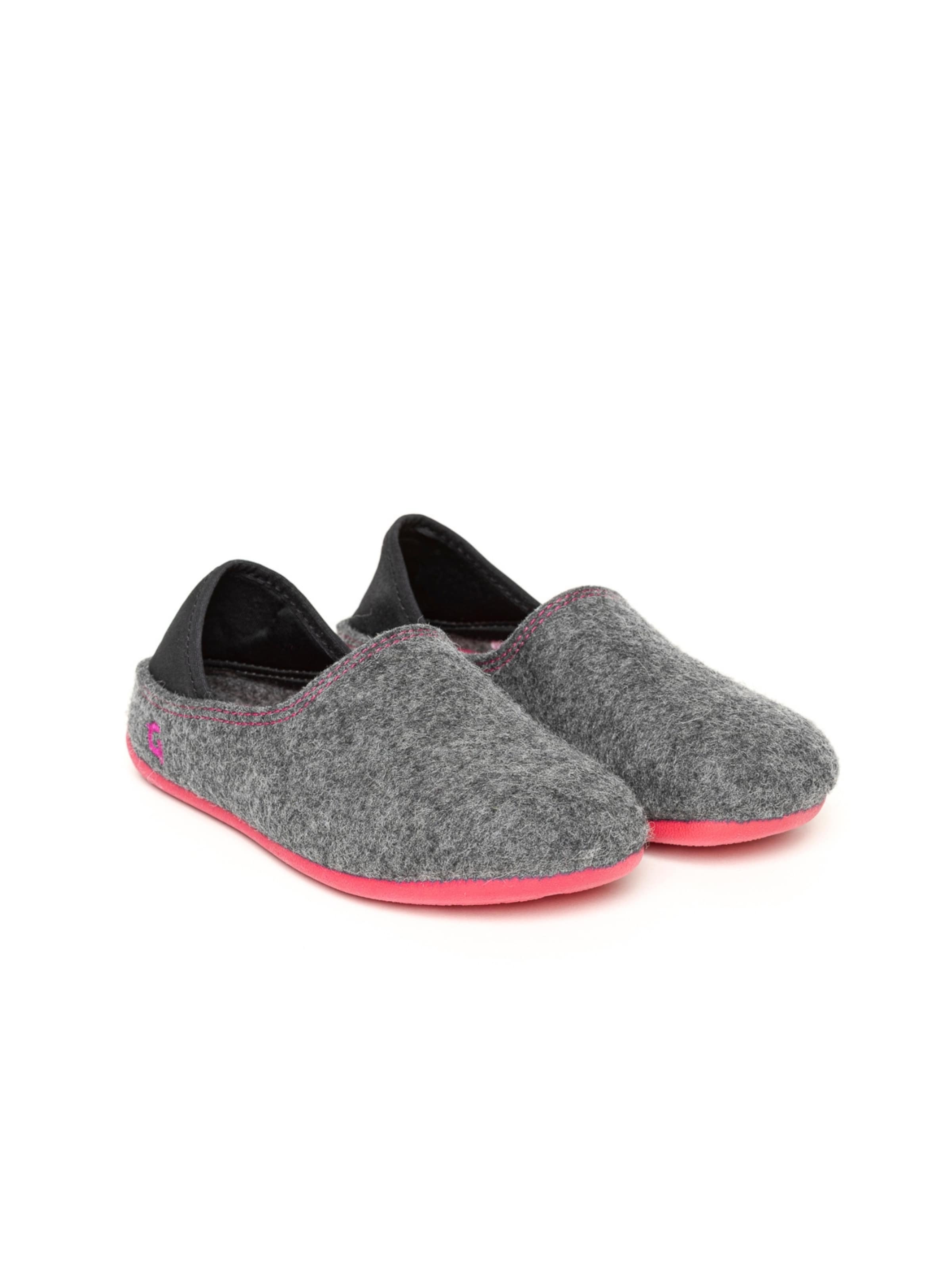 Gottstein Hausschuh 'Filzpantoffel Wool Slip-On Kids'‌‌‌‌‌‌‌‌‌ in Grau