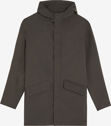 Parka mi-saison 'Military' Lyle & Scott en gris : devant