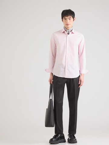 Michael Kors Slim fit Button Up Shirt in Pink