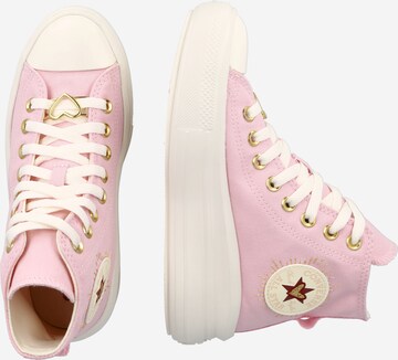 CONVERSE Sneaker high 'Chuck Taylor All Star Move' i pink