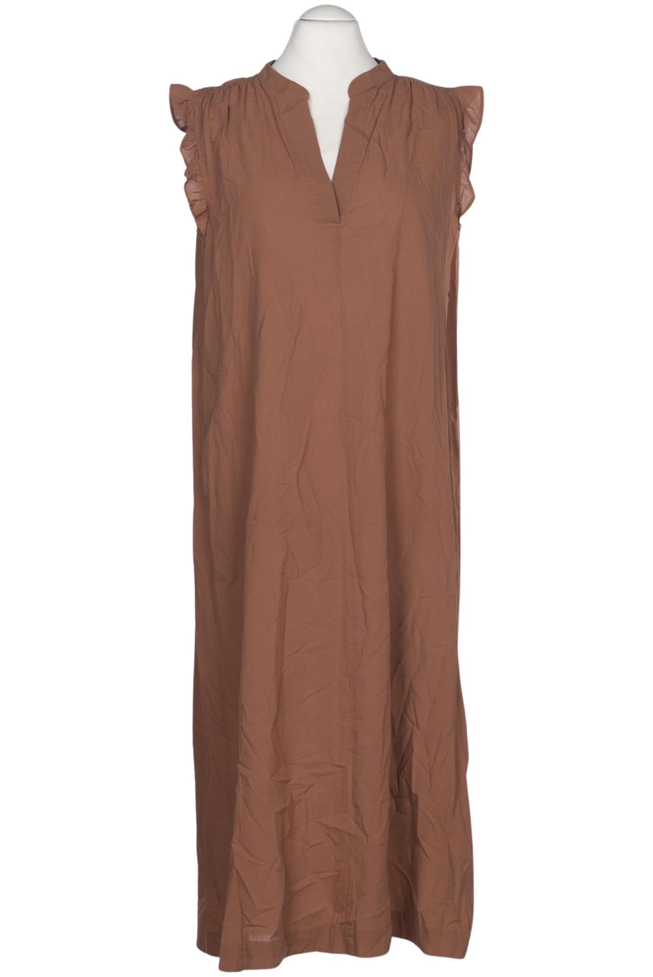 hessnatur Dress in L in Brown: front