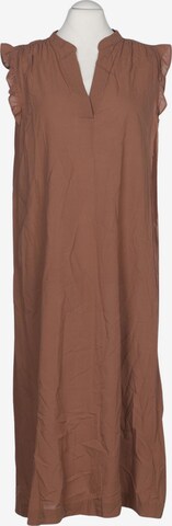 hessnatur Dress in L in Brown: front