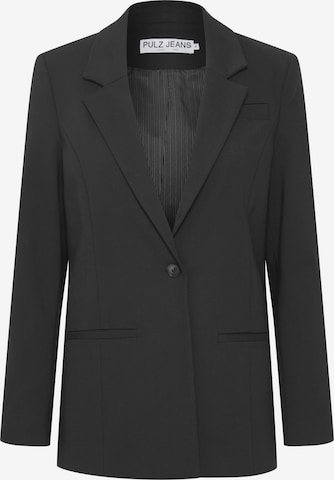 Pulz Blazer in Schwarz: Vorderseite