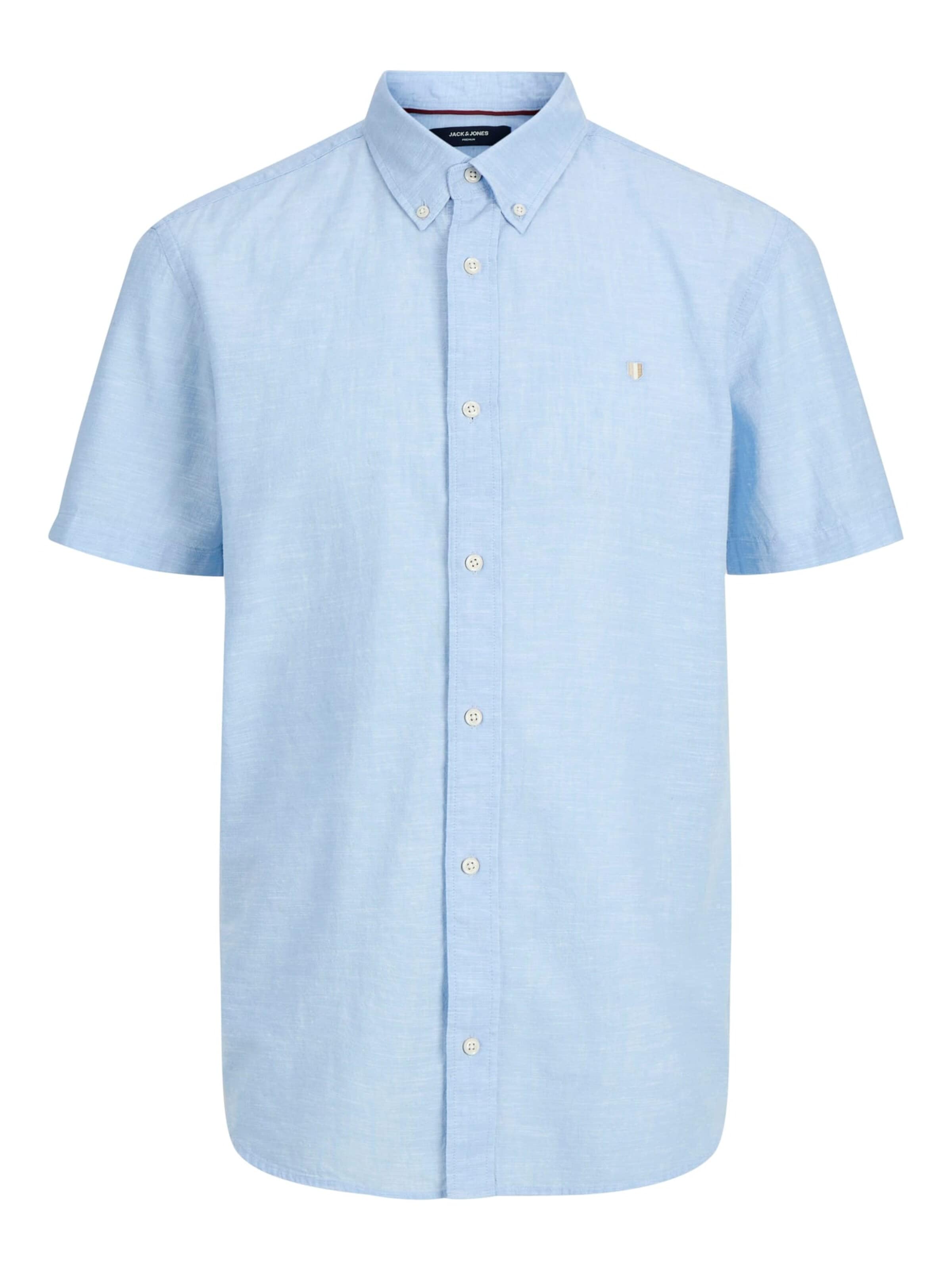JACK & JONES Hemd in Blau: Vorderseite