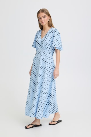 ICHI Kjole 'IHZabby' i blå