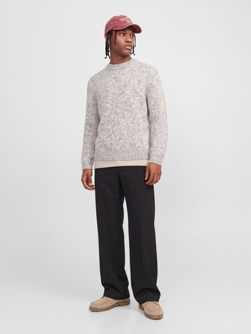 Pulover 'JORMONTREAL' de la JACK & JONES pe gri