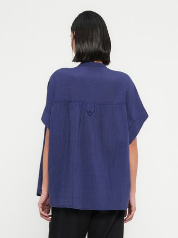 Chemisier 'CAMILLE' sessun en bleu