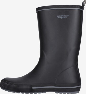 Weather Report Rubber Boots in Black