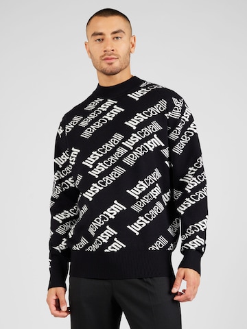 Just Cavalli Sweater in Black: front