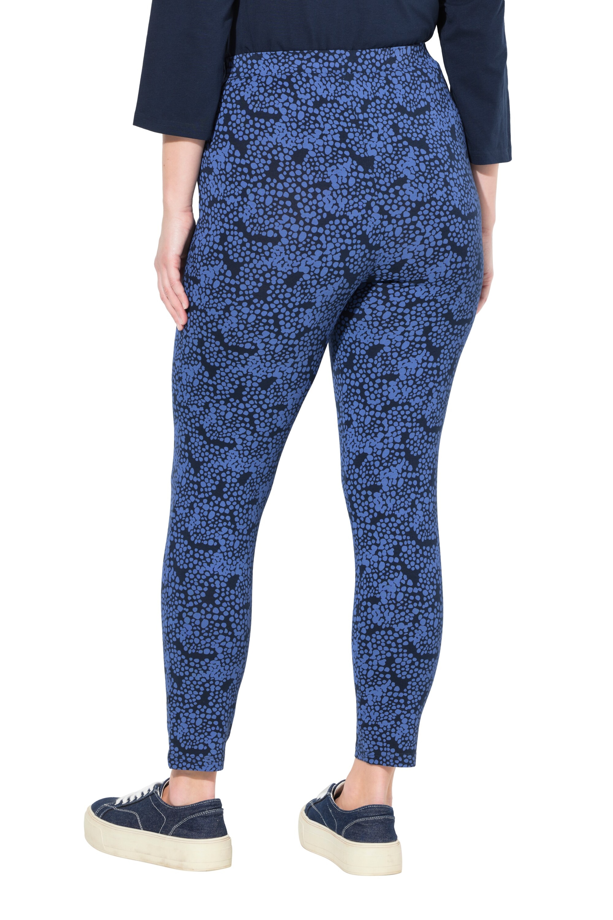 Ulla Popken Skinny Leggings in Blue