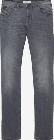 TOM TAILOR Slimfit Jeans 'Josh' in Grijs: voorkant