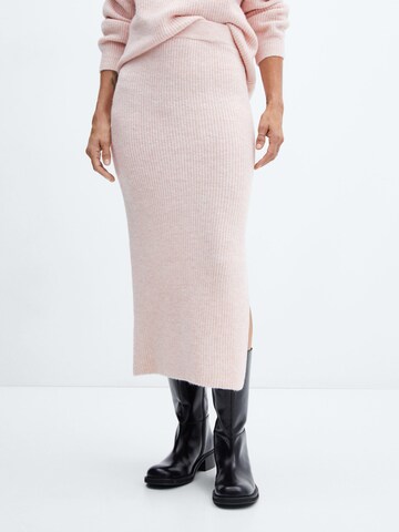 MANGO Skirt 'CANET' in Pink: front