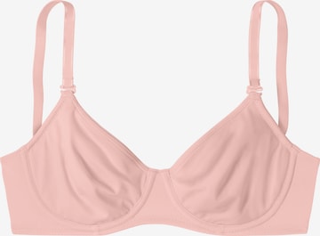 LASCANA T-shirt Bra in Pink: front