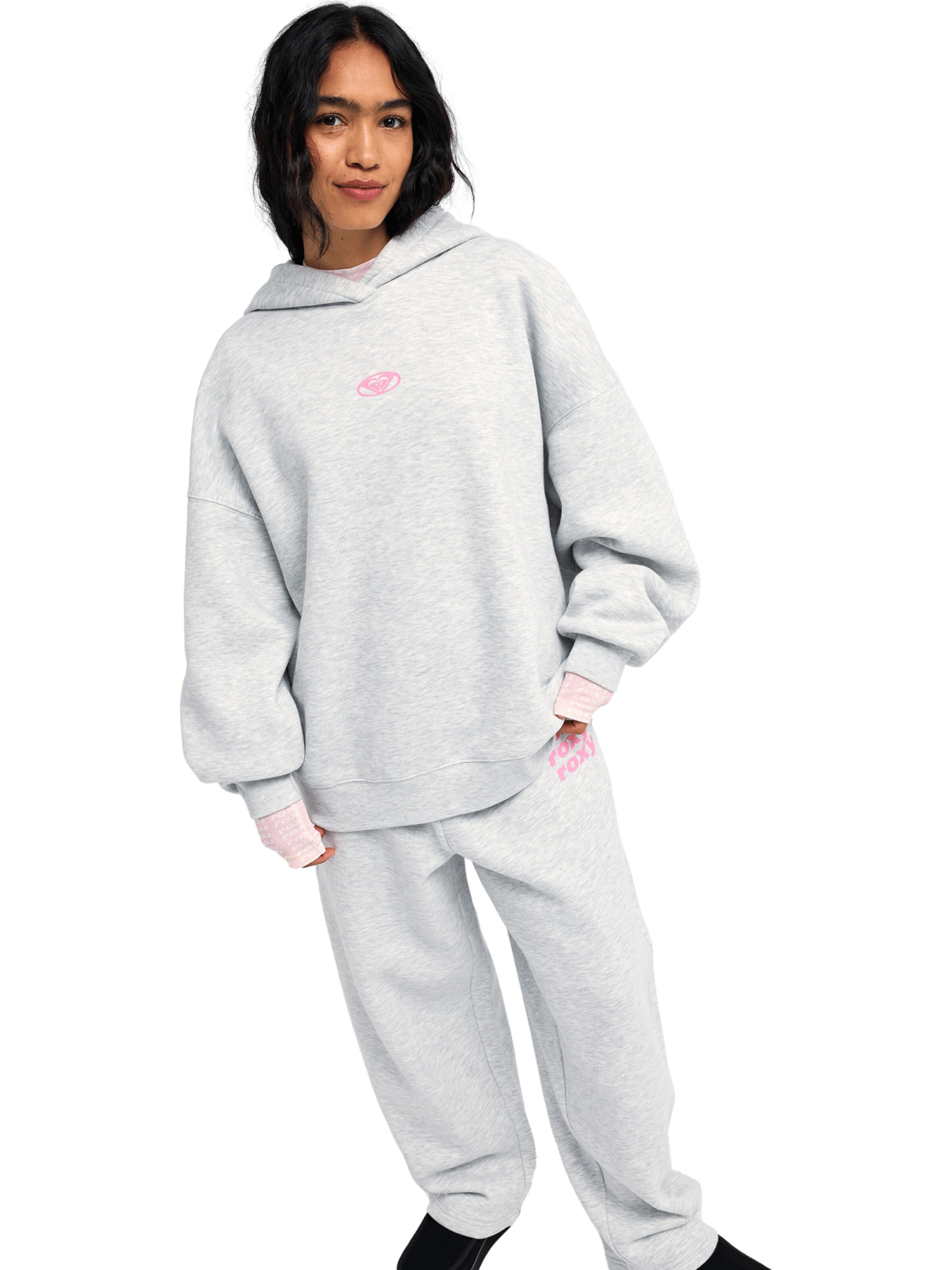 HighDroxy Sweatshirt 'Surf Doll' in Grau