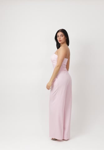 Completo pantalone di Elara in rosa