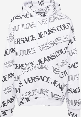 Versace Jeans Couture Sweatshirt '76UP304' in Weiß: predná strana