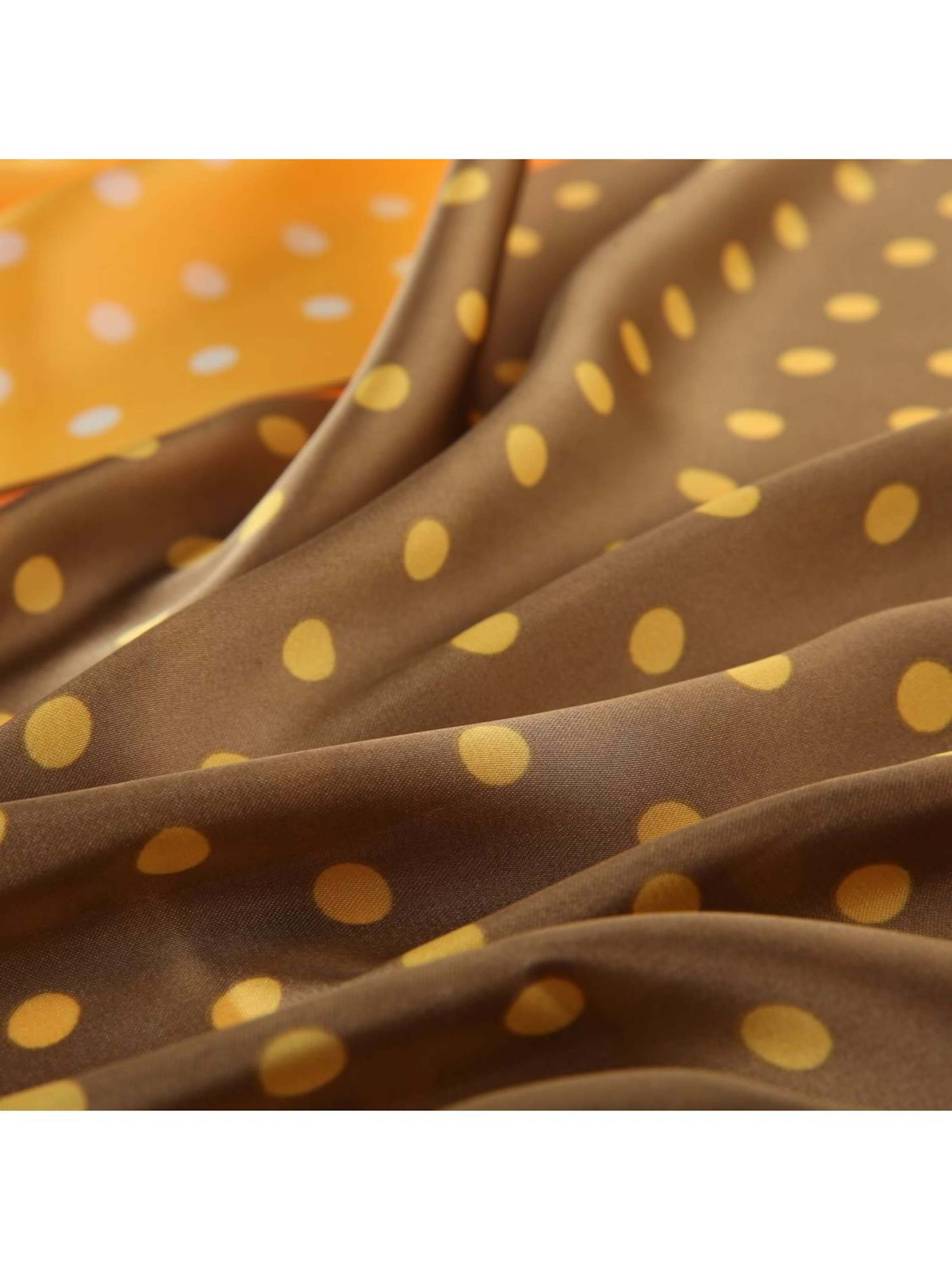 Sciarpa 'Fewpoint Zoé' di alberto cabale in giallo