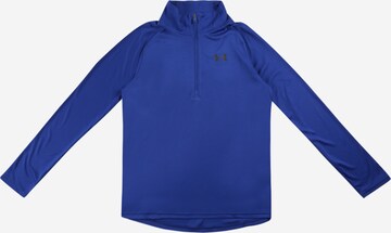 UNDER ARMOUR Functioneel shirt in Blauw: voorkant