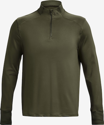 UNDER ARMOUR Performance Shirt 'Qualifier' in Green: front