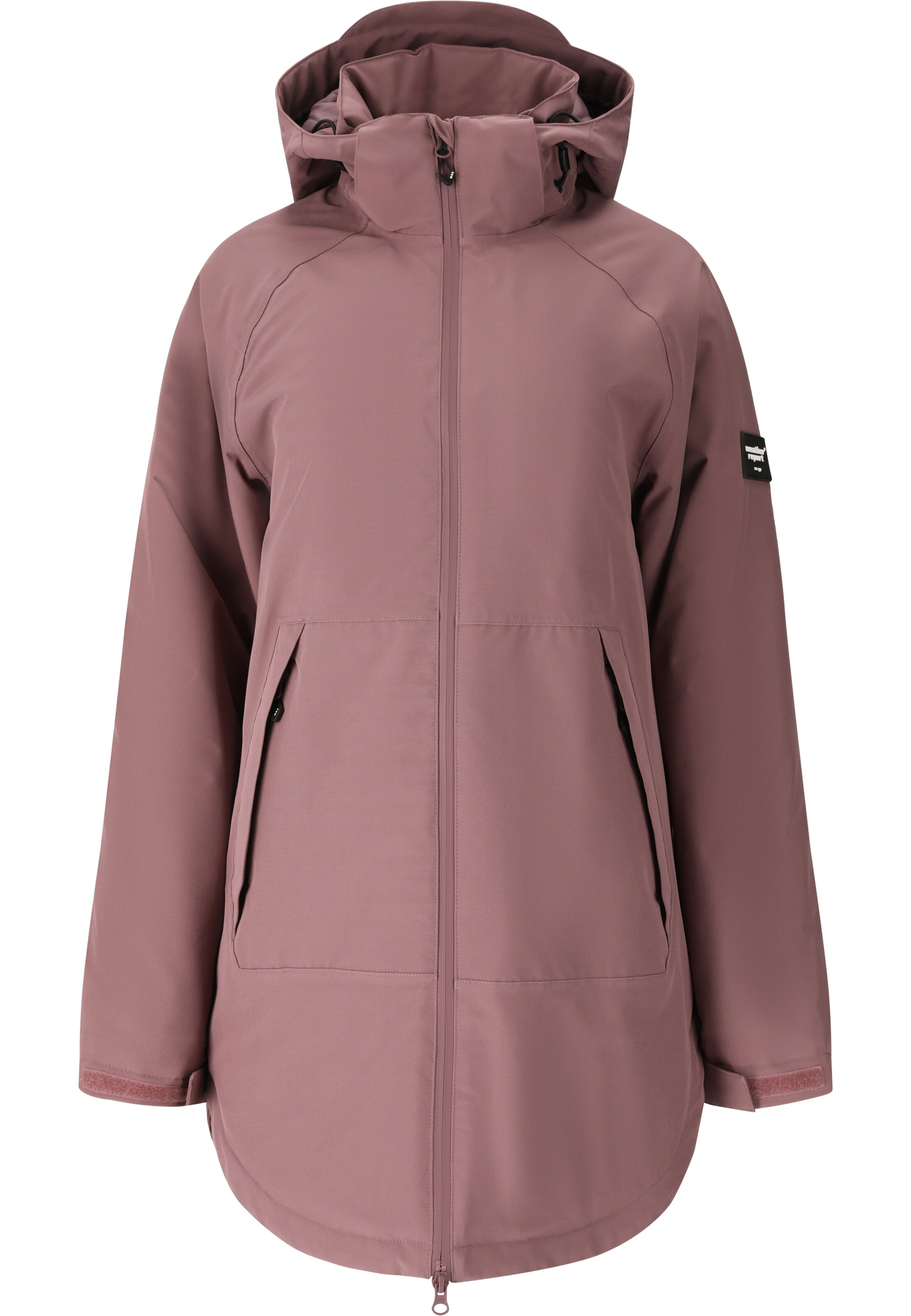 Weather Report Regenjacke in Braun: Vorderseite