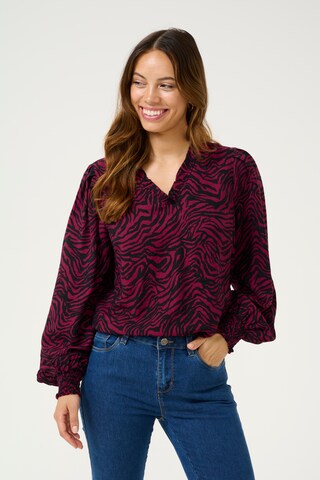 Kaffe Blouse 'Jodie' in Lila: voorkant