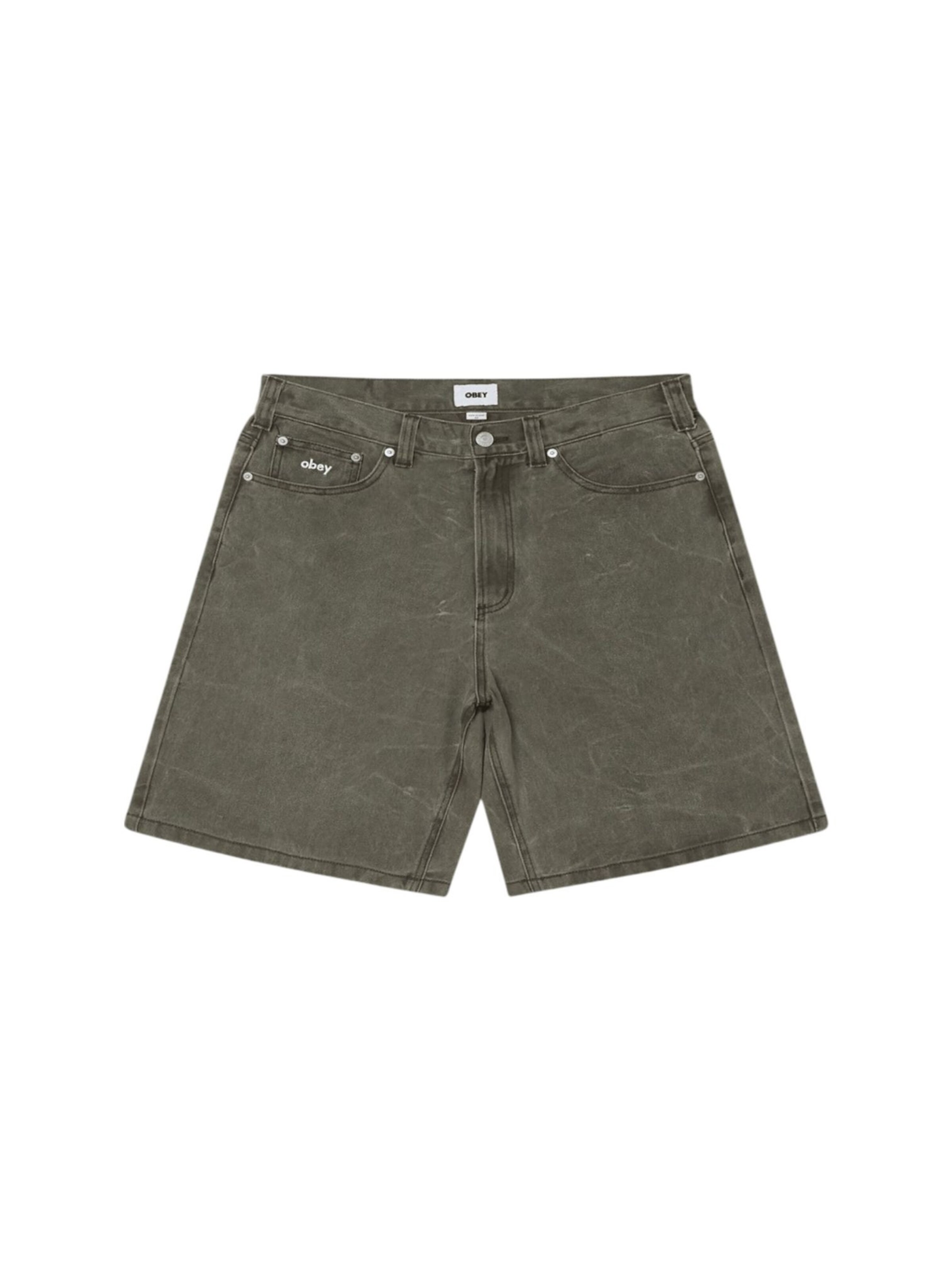 Obey Regular Pants in Grey: front