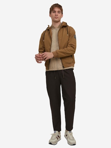 JACK & JONES Between-Season Jacket 'Basic' in Brown