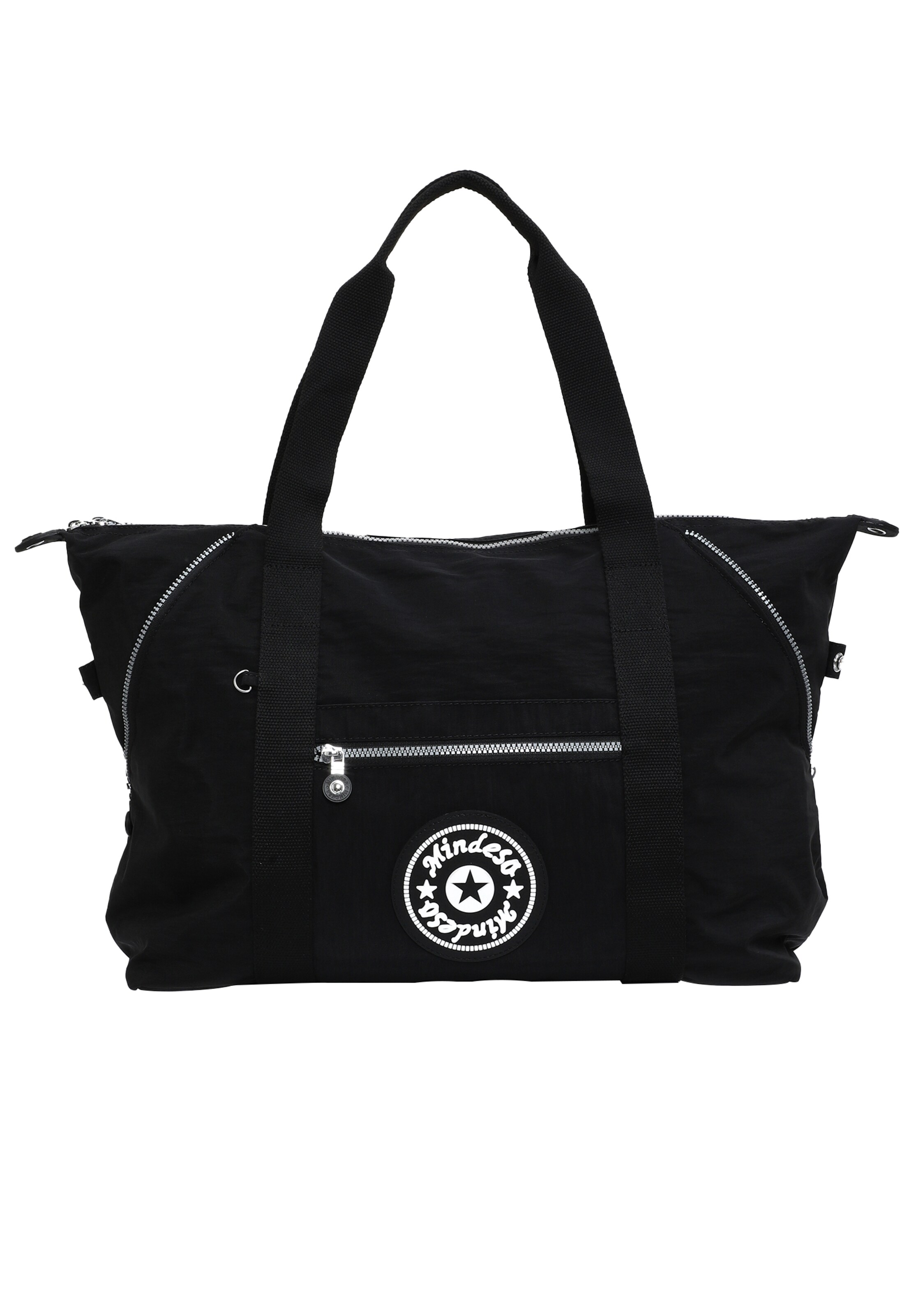 Mindesa - Mala de viagem em preto: frente